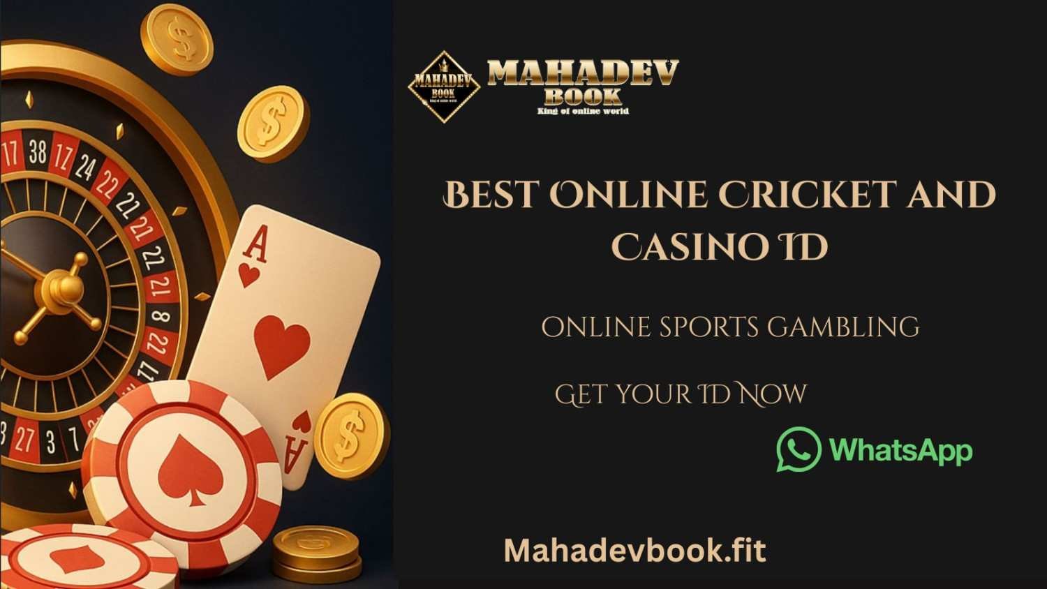 MahadeBook online Cricket ID and IPL ID banner