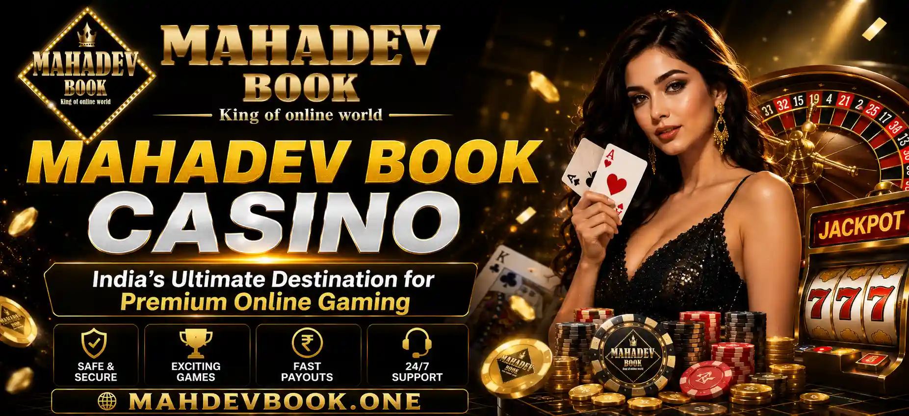 Mahadev book Casino Games Banner by mahdevbook.one
