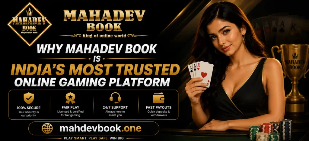 Mahadev book why it is most trusted gaming site banner by Mahdevbook.one