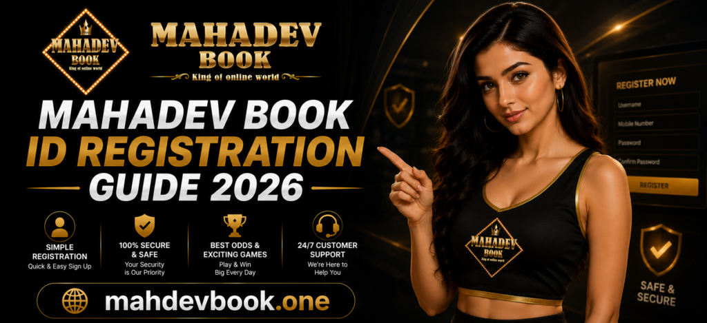 mahadev book ID Registration Guide 2026 Banner by Mahadevbook.one