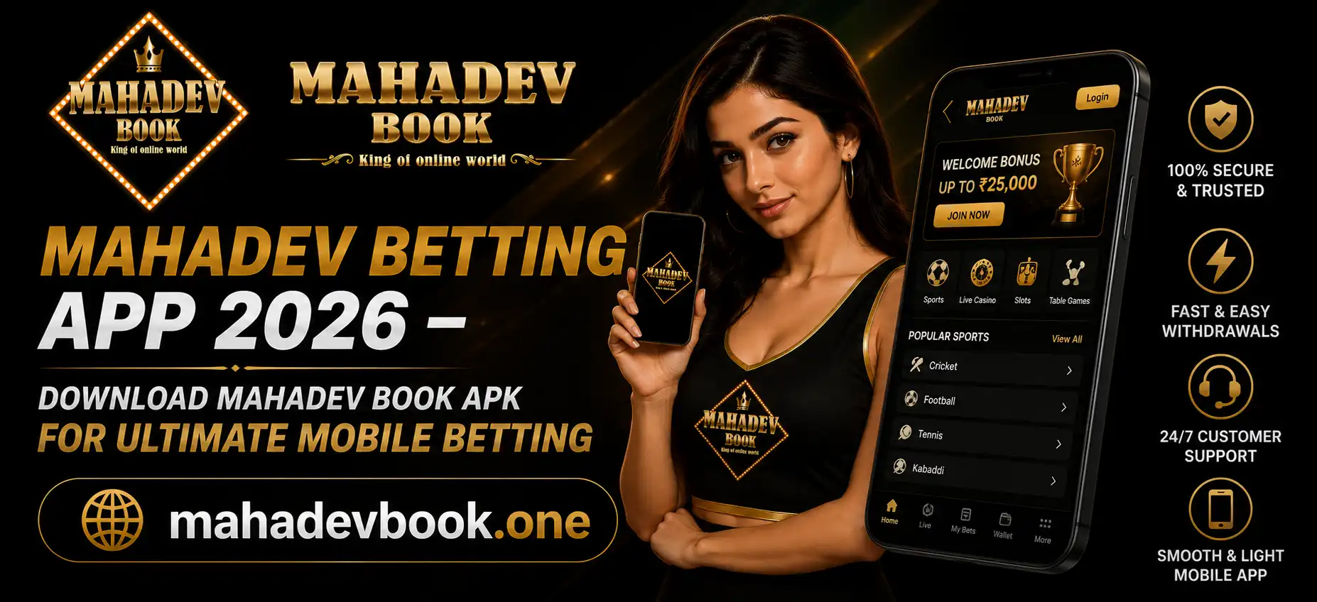 Mahadev Betting App Banner by mahdevbook.one