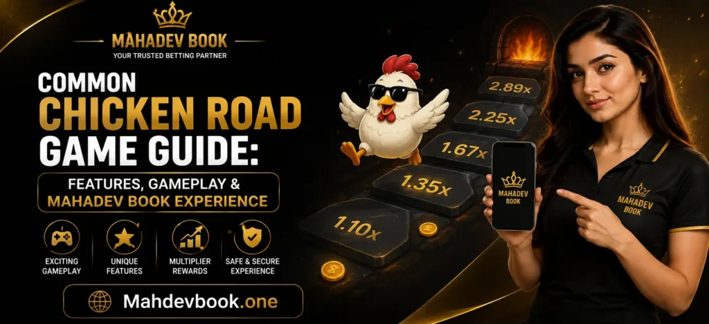 Chicken Road Game Guide banner by Mahdevbook.one